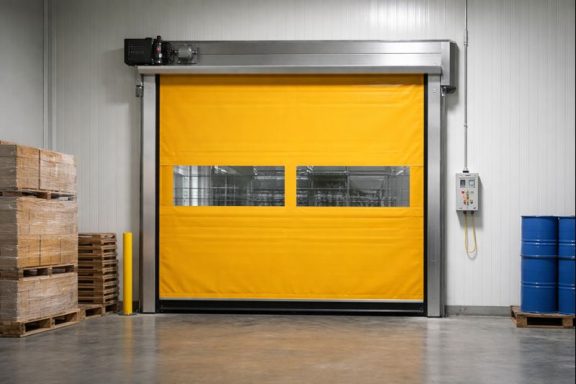 Porta ràpida de PVC